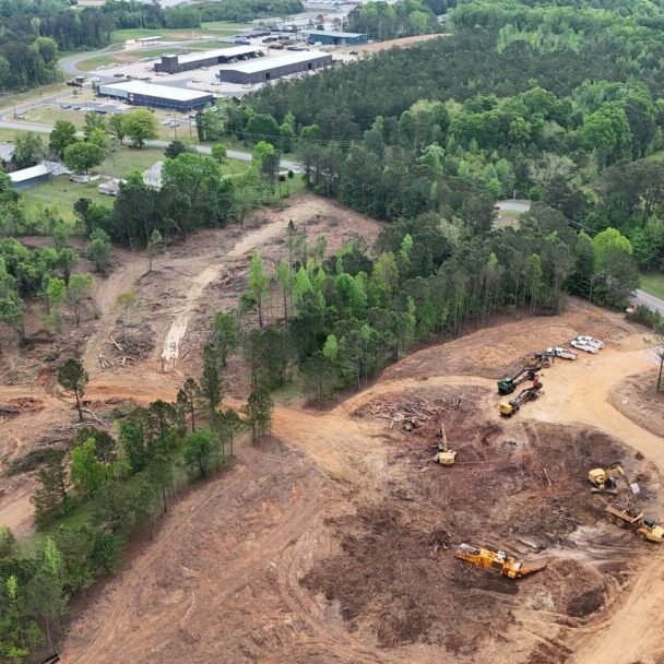 cleared commercial property ready for construction in Shreveport LA