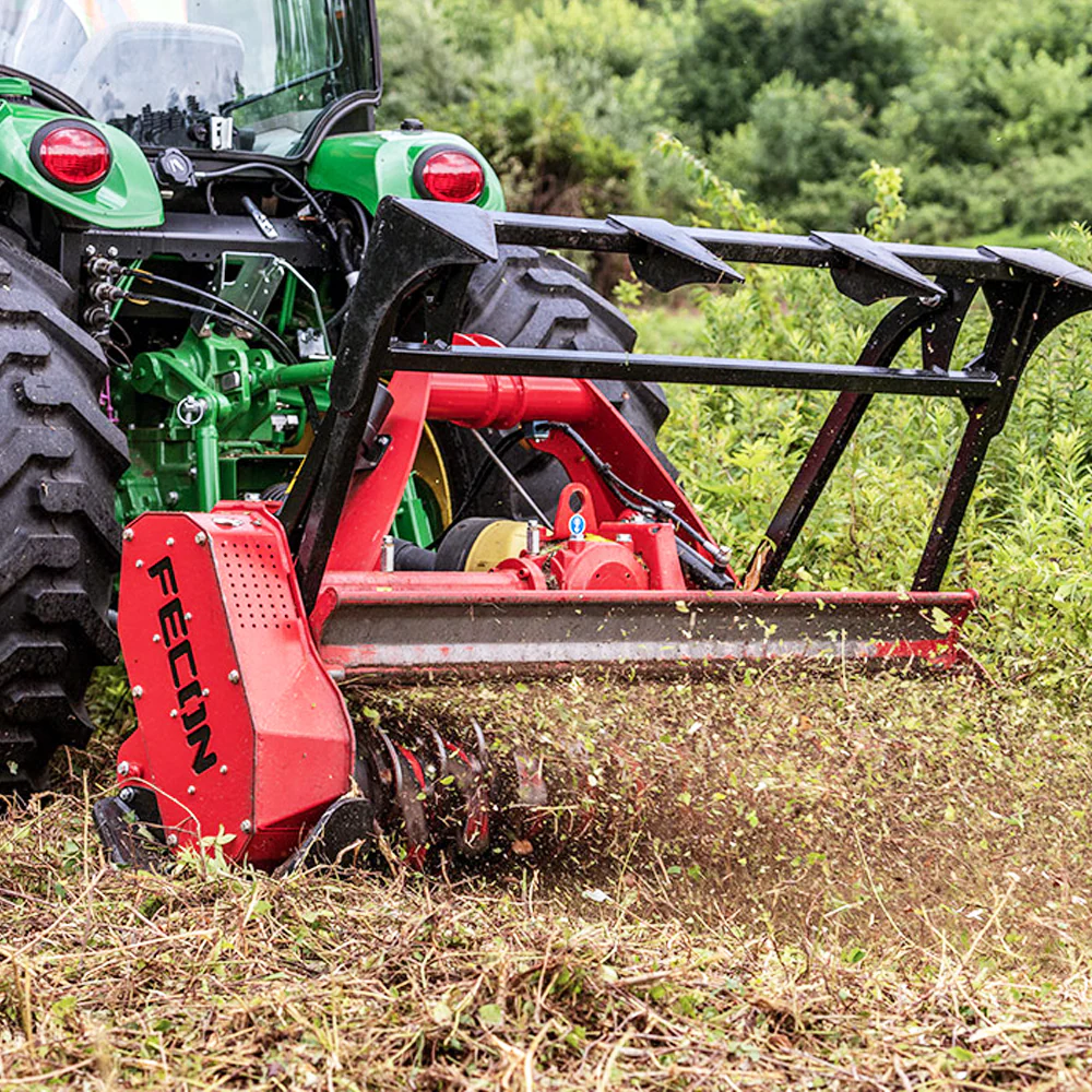 after forestry mulching results showing cleared land in Shreveport LA